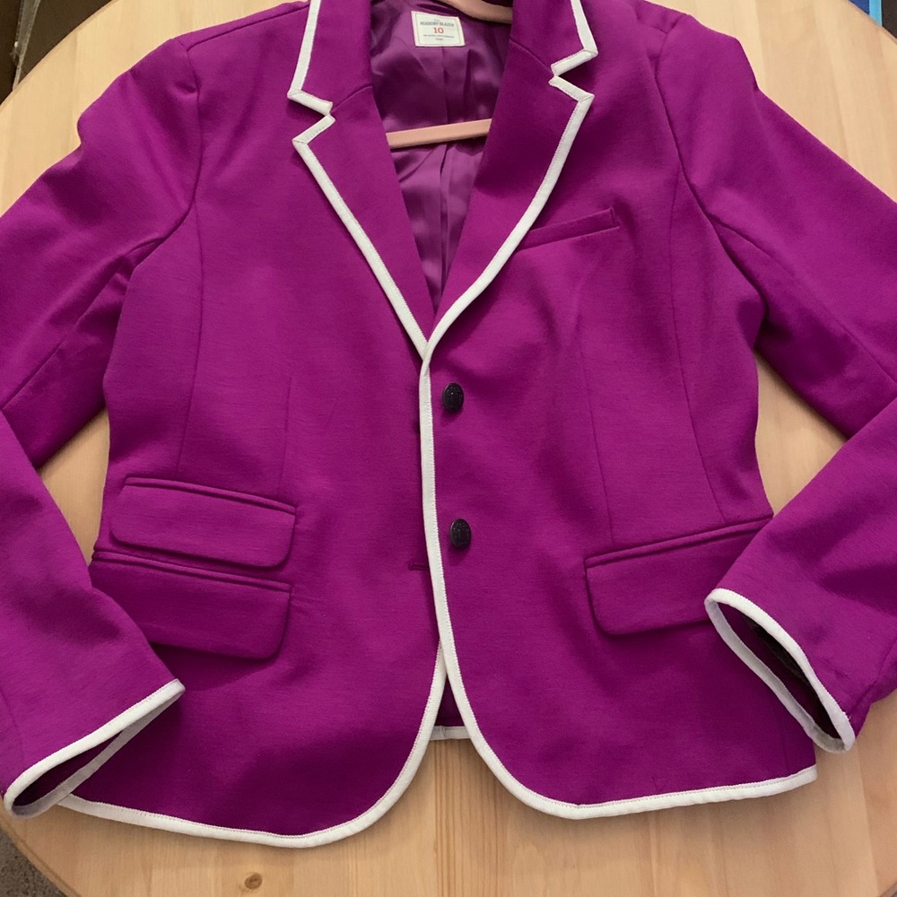 GAP fuchsia blazer